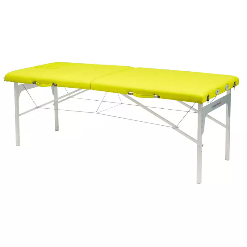 Ecopostural Höhenverstellbare Koffermassagebank aus Aluminium Ecopostural Höhenverstellbare Koffermassagebank aus Aluminium