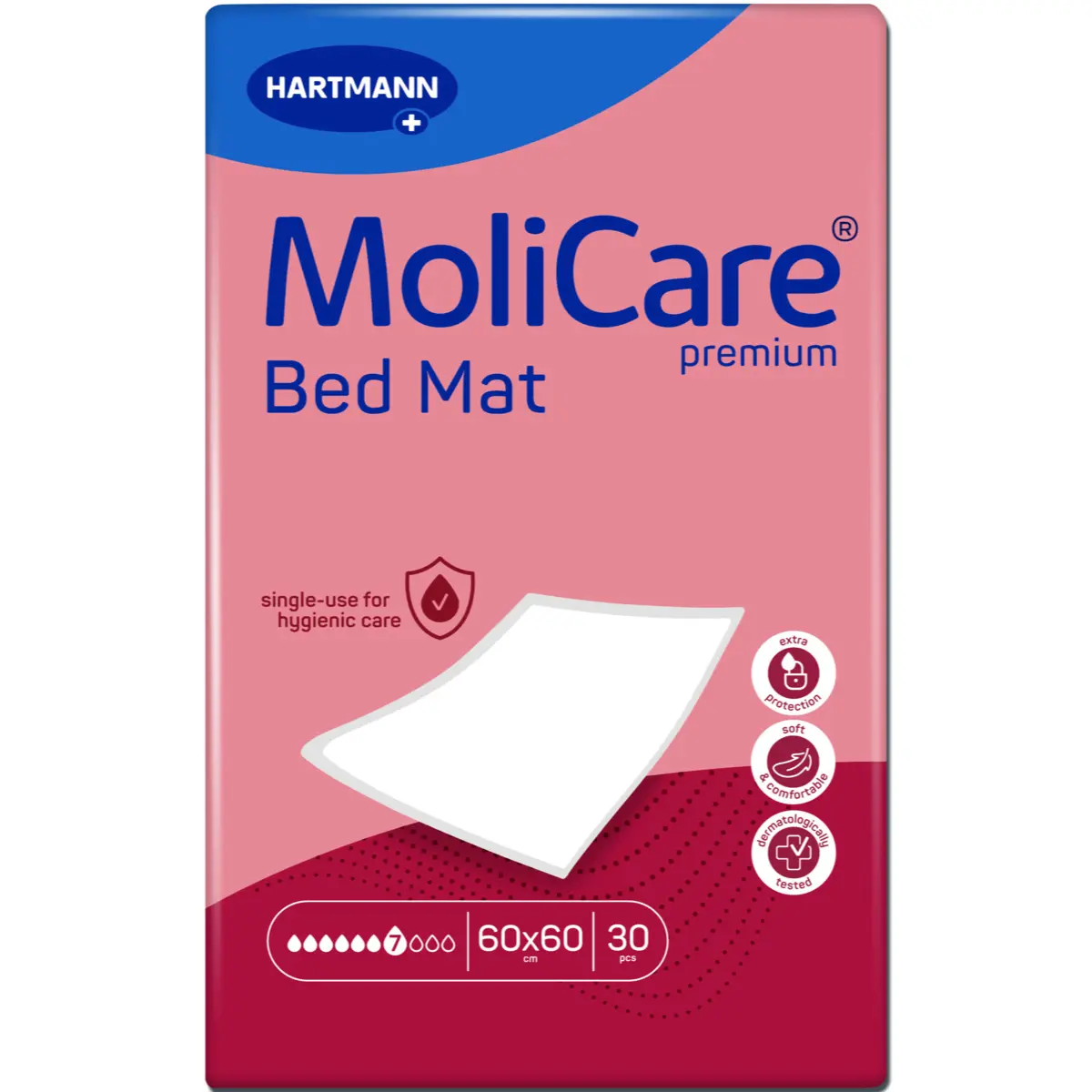HARTMANN MoliCare Premium Bed Mat Bettschutzeinlagen 7 Tropfen