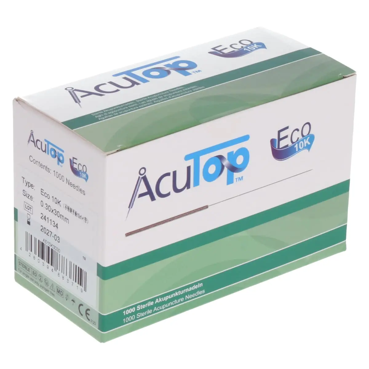 AcuTop Eco 10K-Typ Akupunkturnadeln