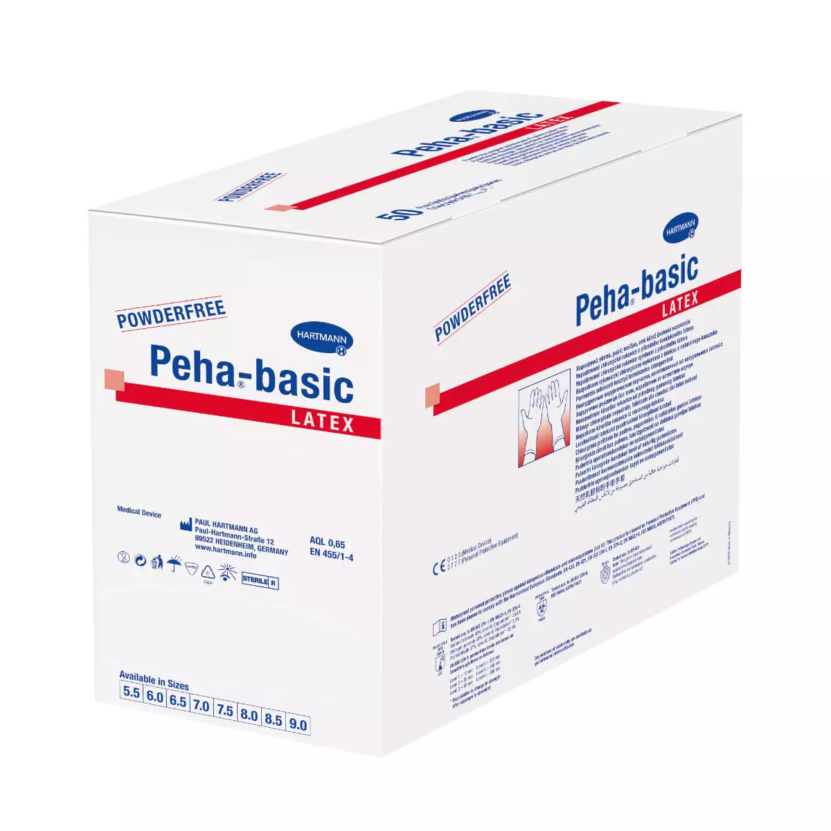 HARTMANN Peha-basic latex OP-Handschuhe
