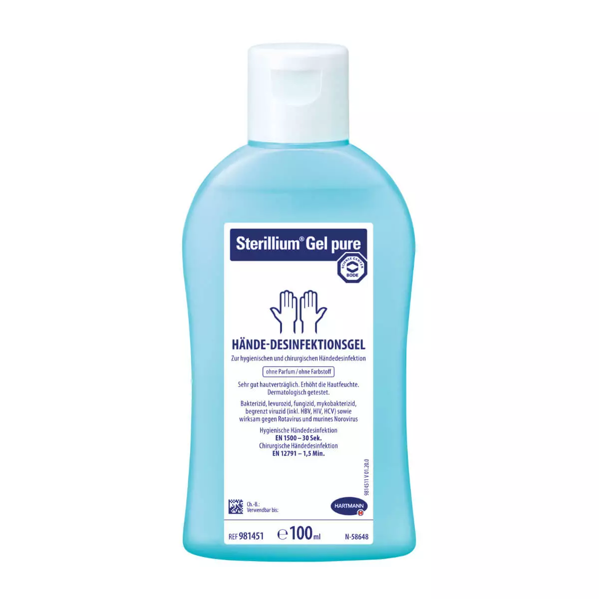 HARTMANN Bode Sterillium Gel pure