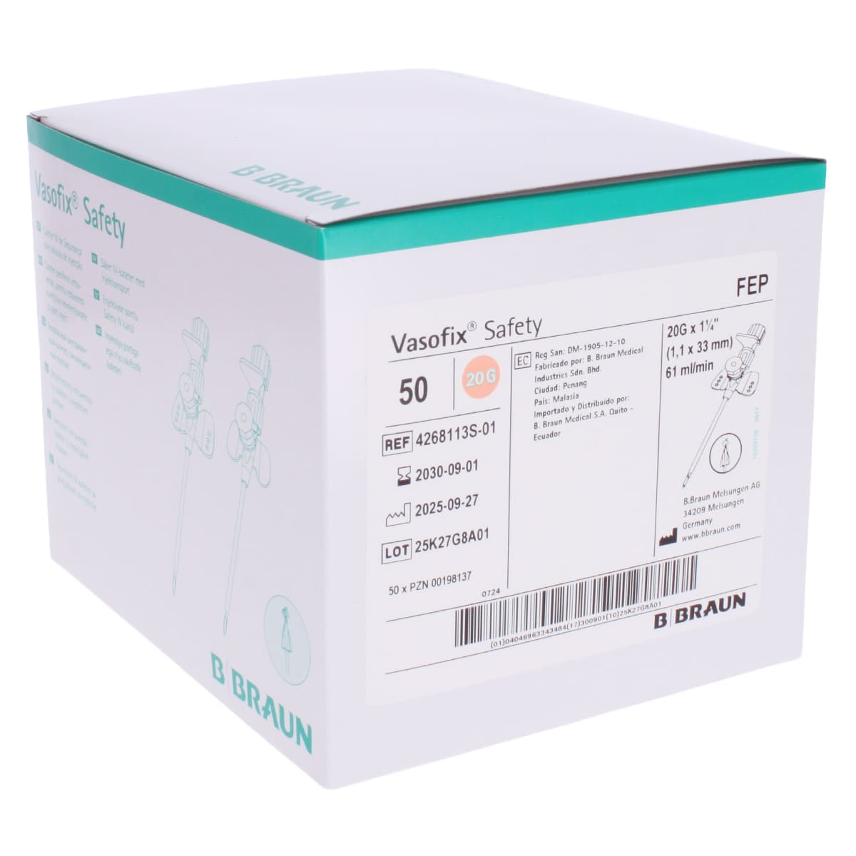 B. Braun Vasofix Safety Braunüle B. Braun Vasofix Safety Braunüle