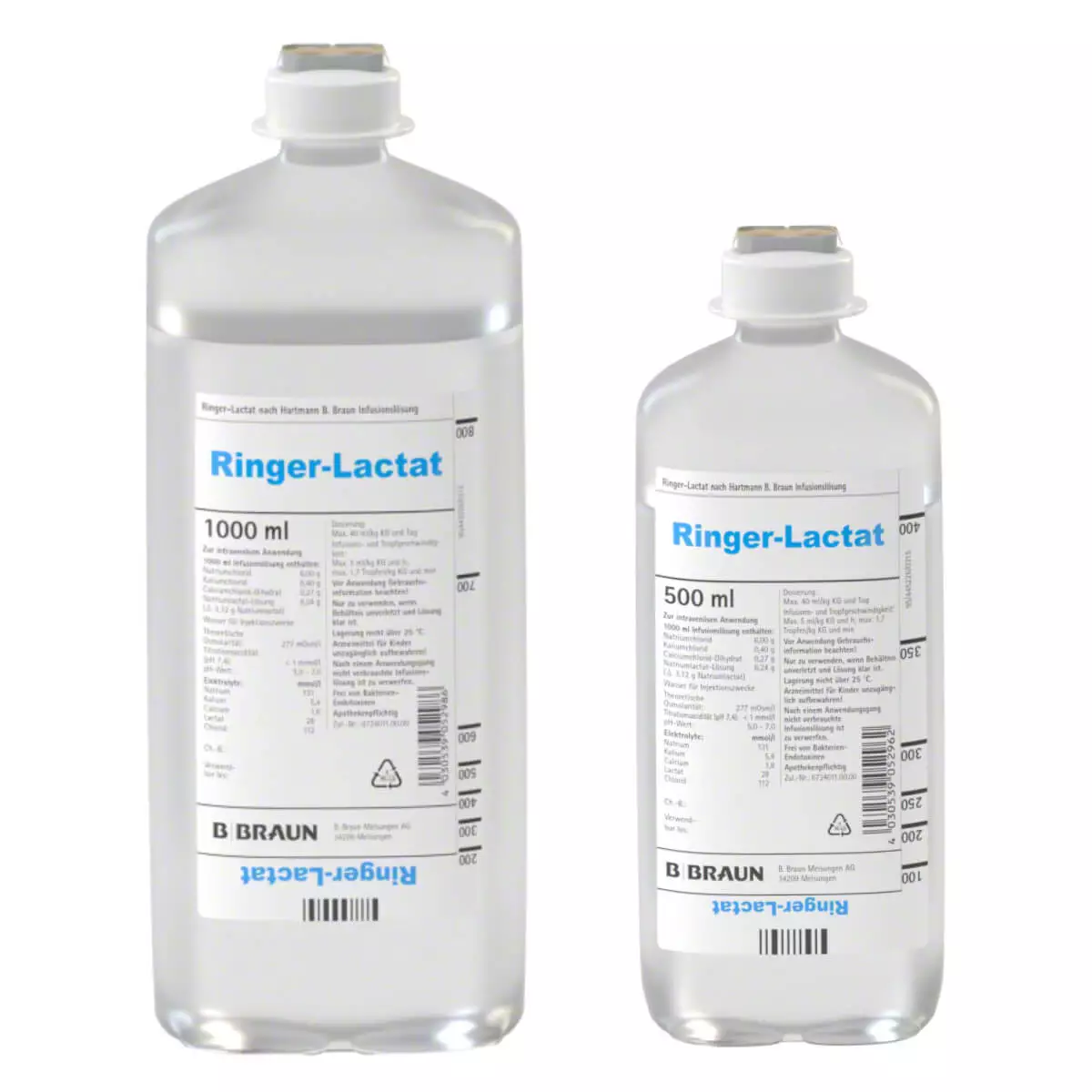 B. Braun Ringer-Lactat nach Hartmann Infusionslösung