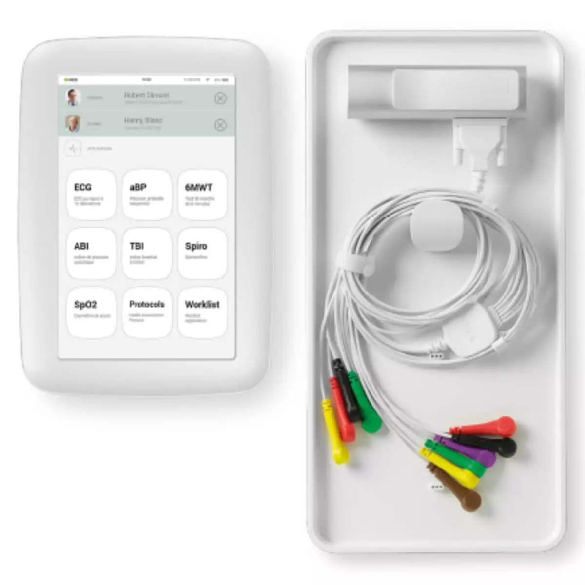 MESI mTABLET EKG modulares Diagnostiksystem