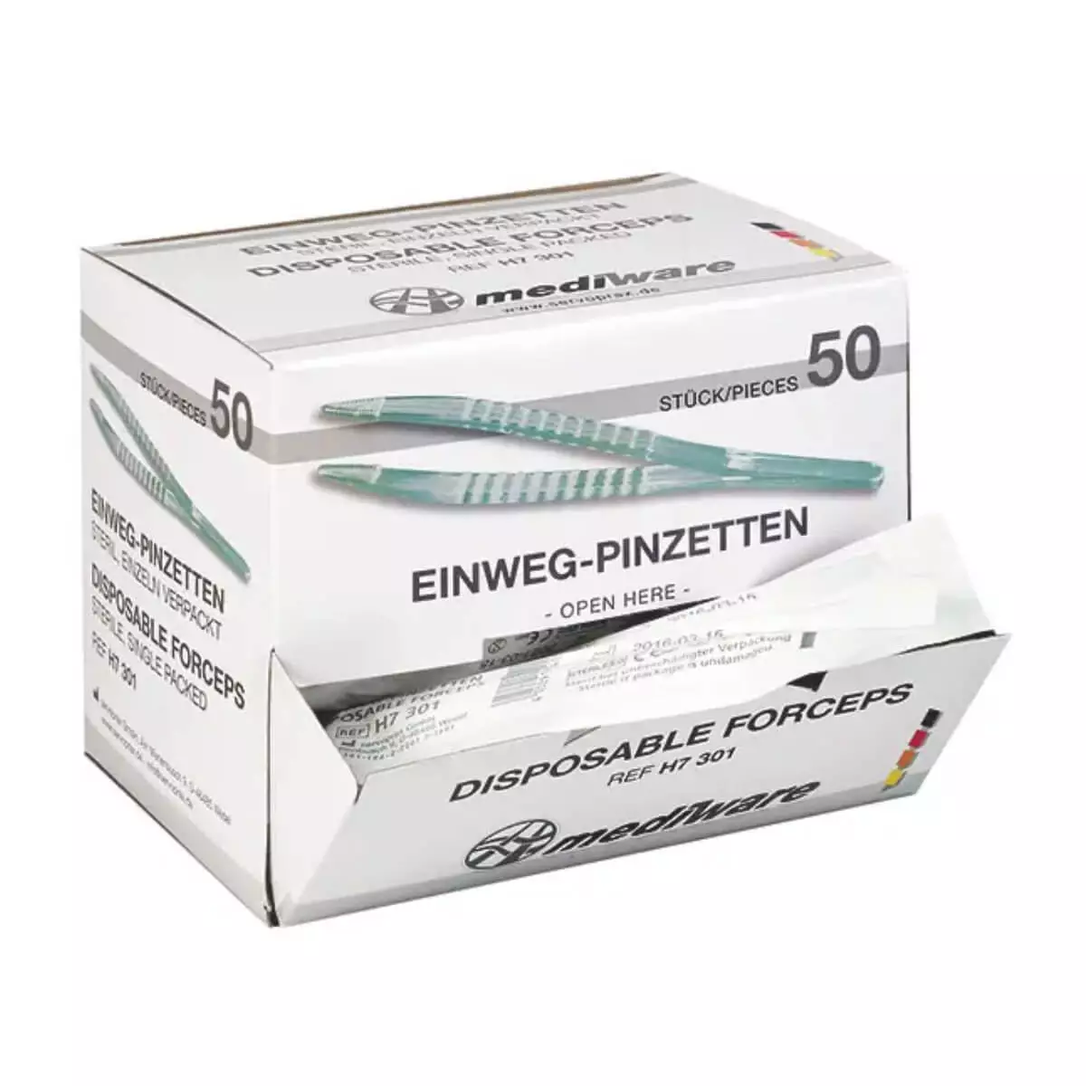 servoprax Einmalpinzette