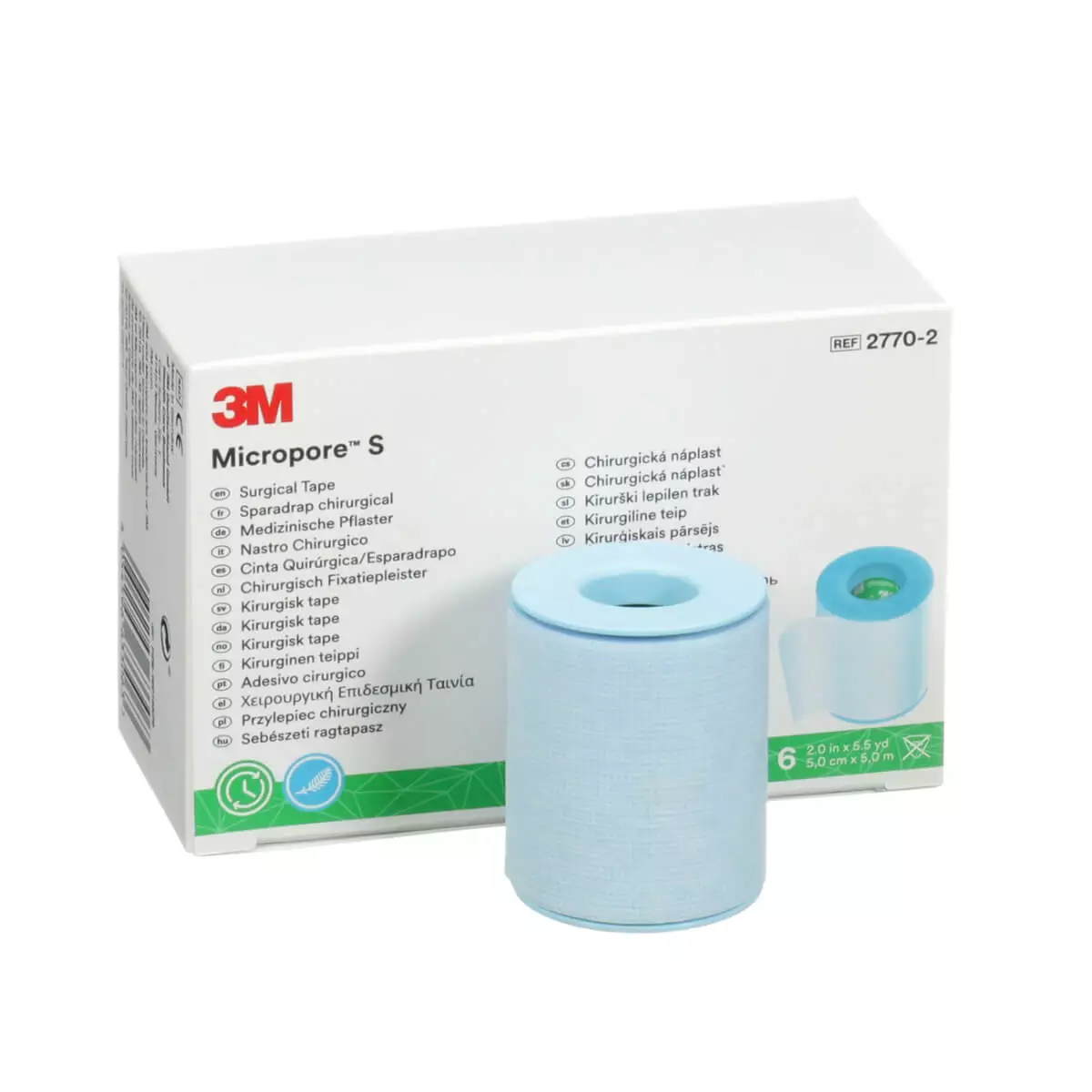 3M Micropore S Silikonrollenpflaster