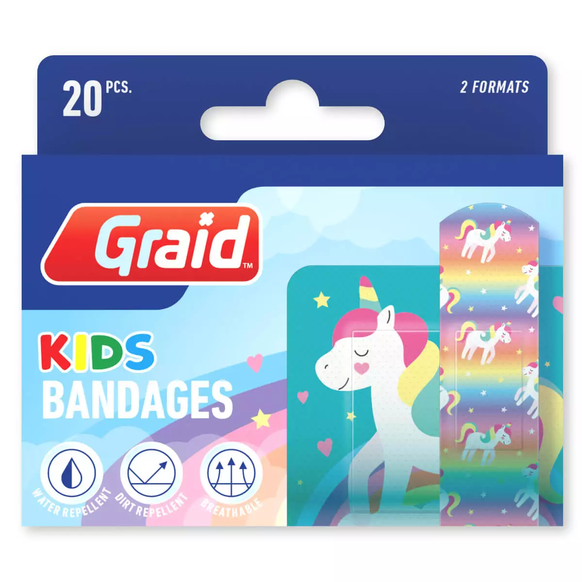 Graid Printed Pflaster für Kinder