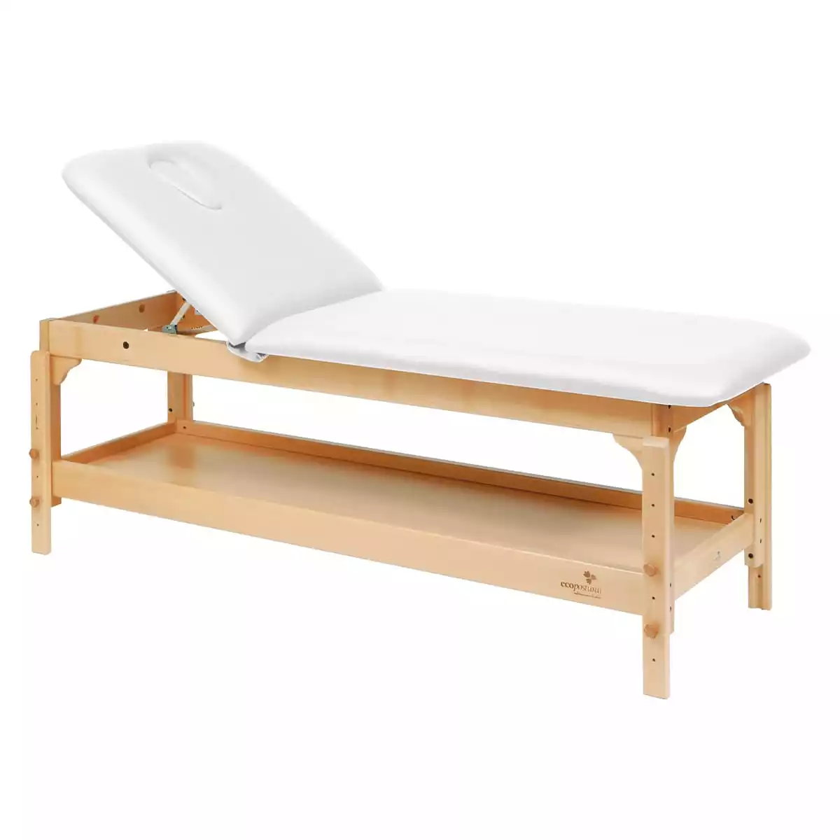 Ecopostural Zweiteilige Behandlungsliege mit Ablage