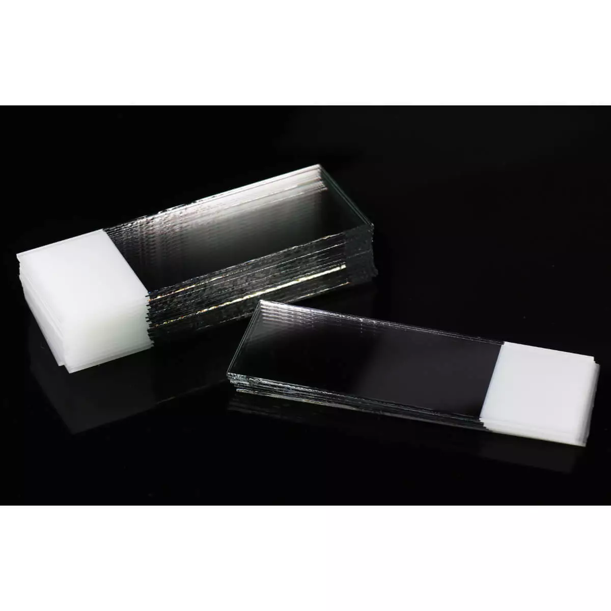 Hecht Assistent Objektträger mit & ohne Beschriftungsfeld