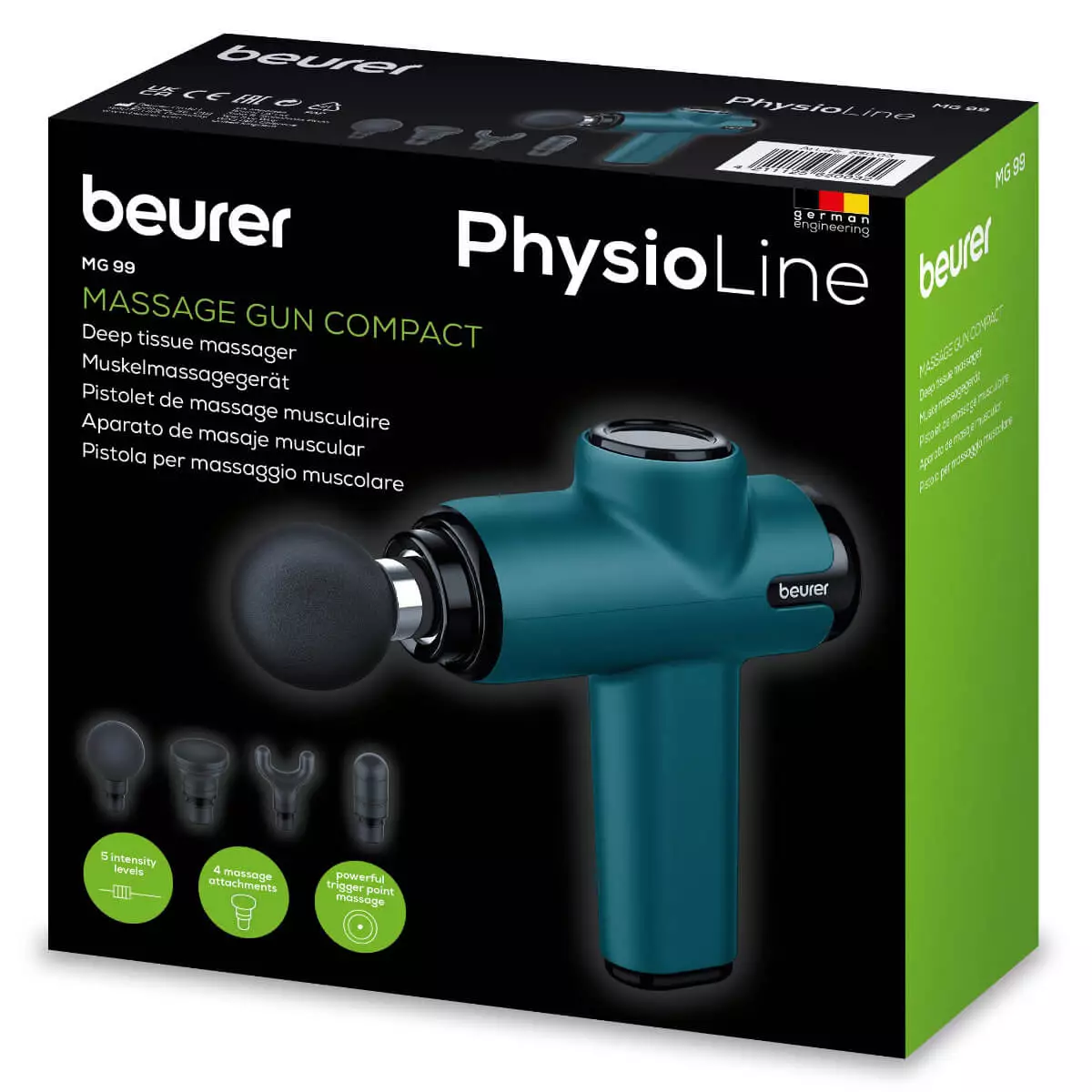 Beurer MG 99 MASSAGE GUN compact Muskelmassagegerät