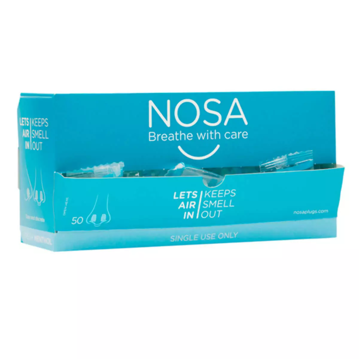 NOSA menthol plugs Nasenfilter gegen unangenehme Gerüche