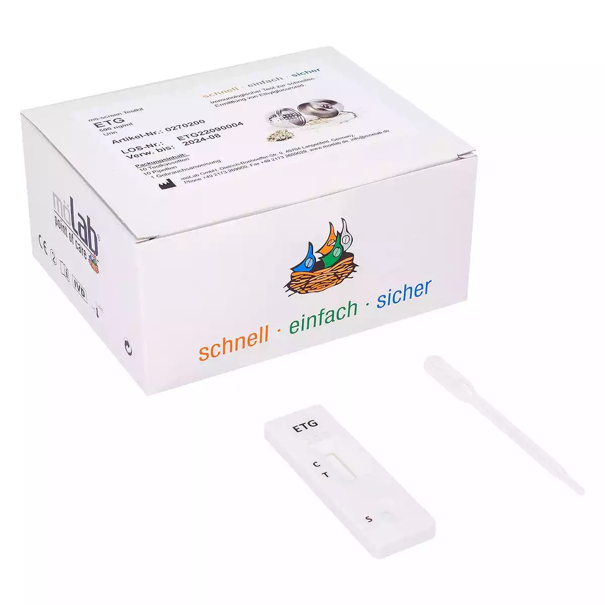 möLab ETG Schnelltest
