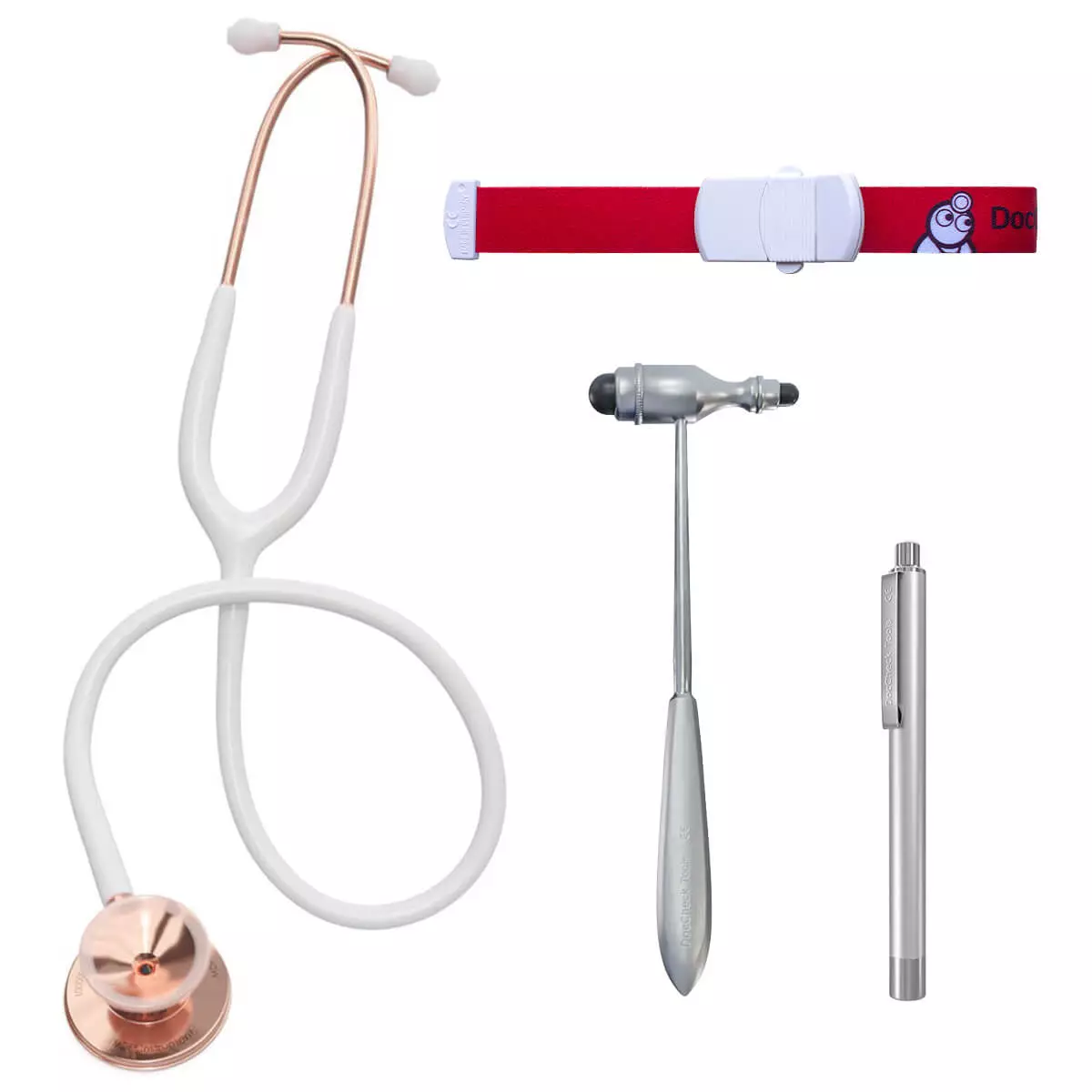 MDF PJ/U-Kurs-Set MD One Roségold Stethoskop