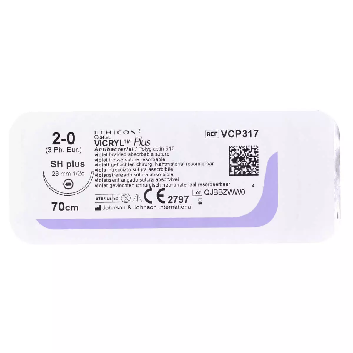Ethicon VICRYL Plus (Polyglactin 910) Nahtmaterial
