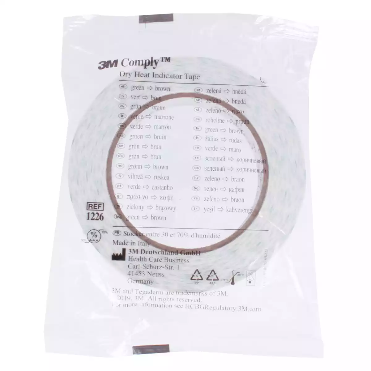 3M Comply Dampf-Indikatorband