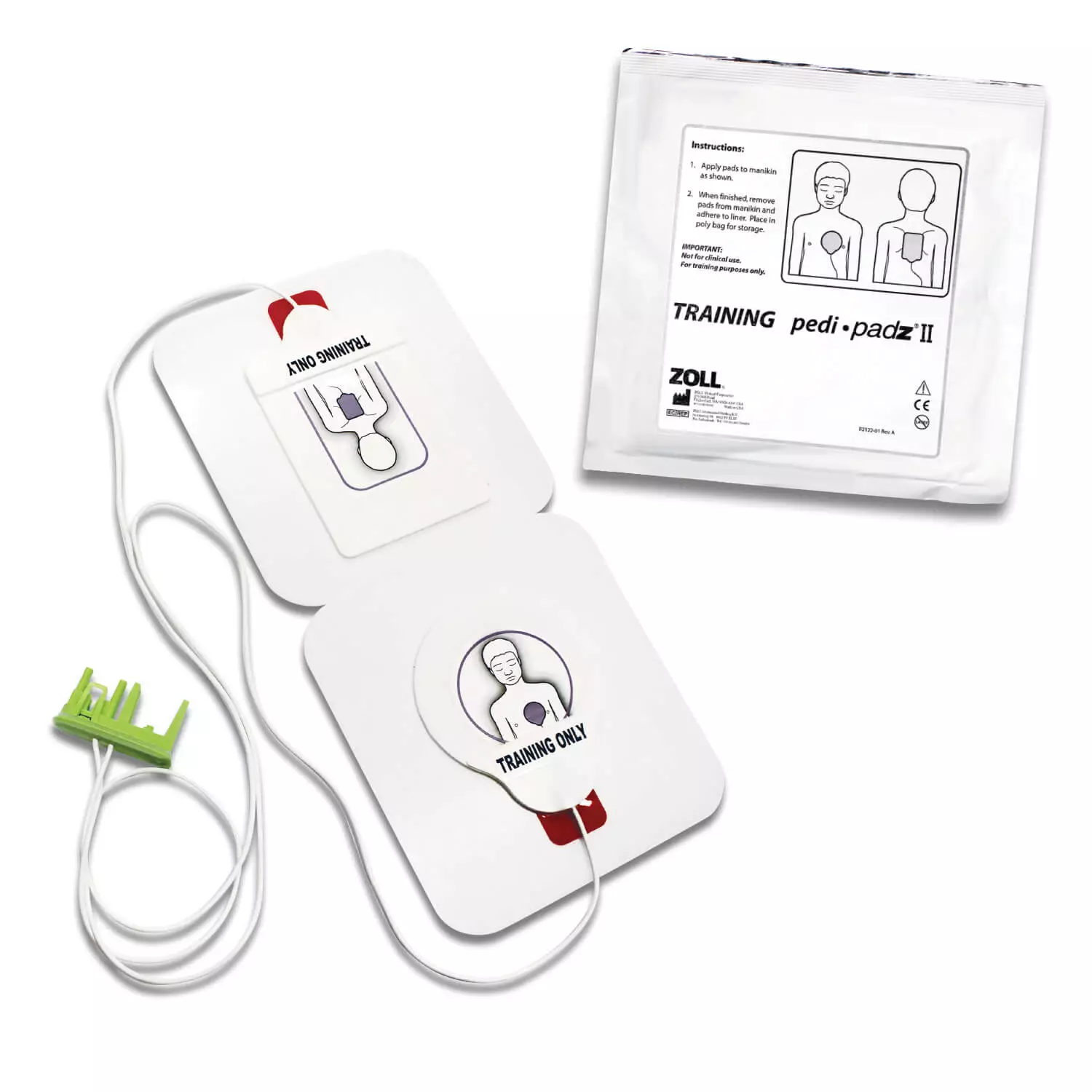 Zoll Pedi-padz II Elektroden für AED Plus