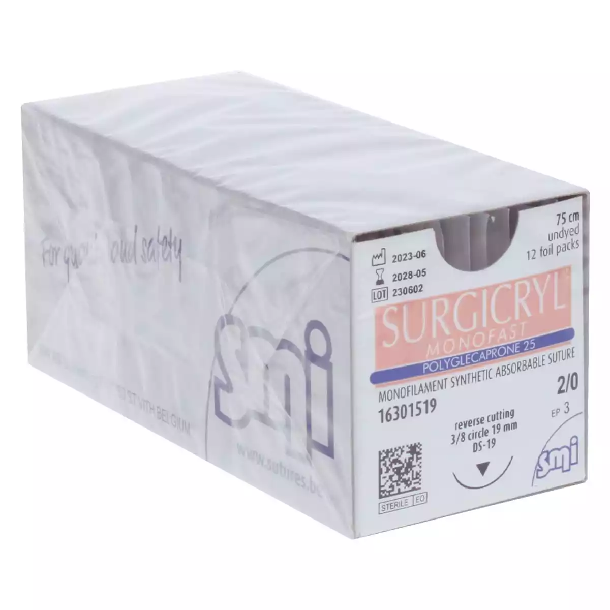 SMI Surgicryl Monofast Nahtmaterial