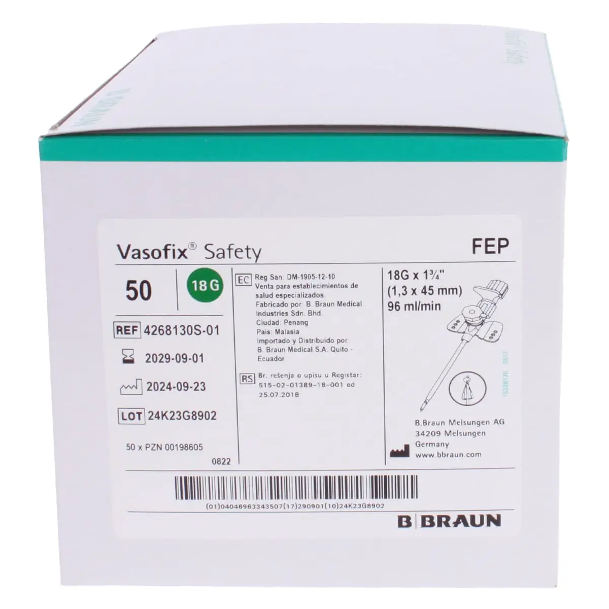 B. Braun Vasofix Safety Braunüle B. Braun Vasofix Safety Braunüle