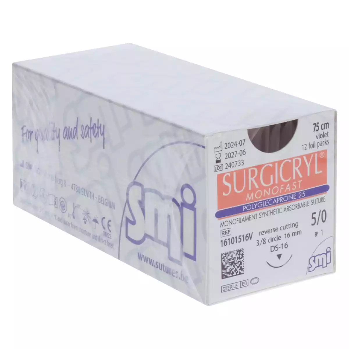 SMI Surgicryl Monofast Nahtmaterial SMI Surgicryl Monofast Nahtmaterial