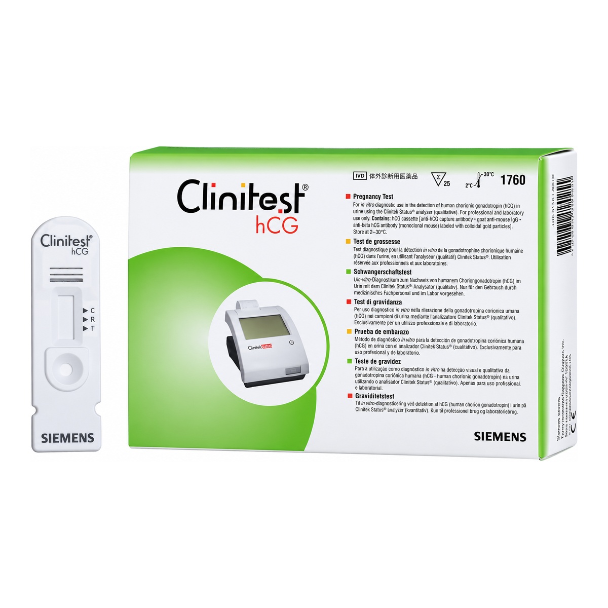 Siemens CLINITEST hCG Schwangerschaftstest