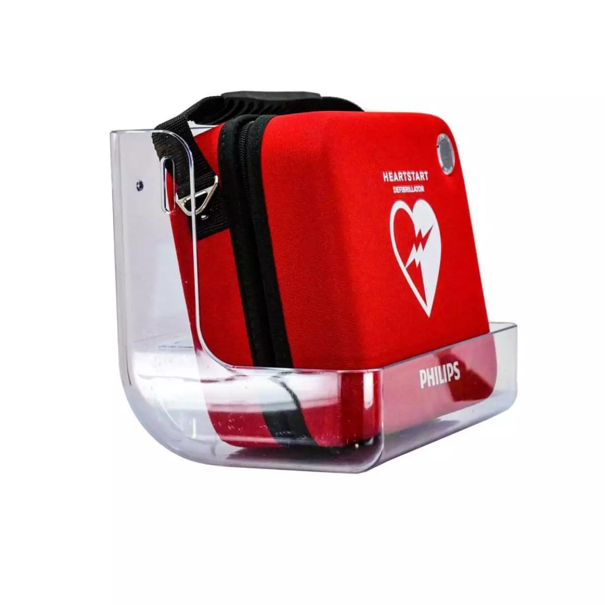 Philips Wandhalterung aus Plexiglas für HeartStart AED