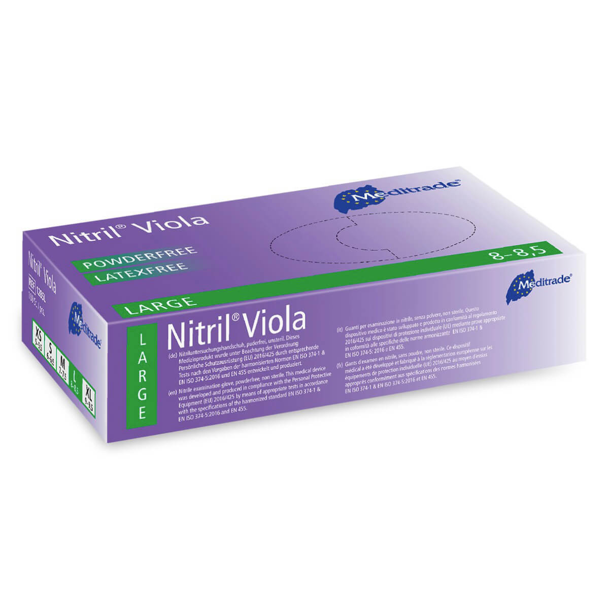 Meditrade Nitril Viola Untersuchungshandschuhe Meditrade Nitril Viola Untersuchungshandschuhe