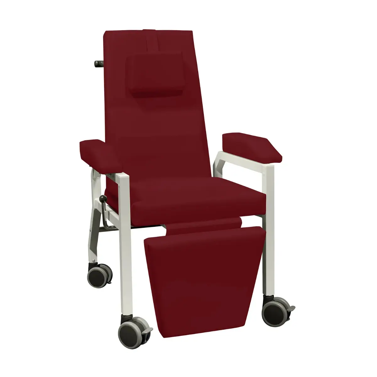 Blutentnahmestuhl bloody | Bis 135kg & gratis Hocker Blutentnahmestuhl bloody | Bis 135kg & gratis Hocker