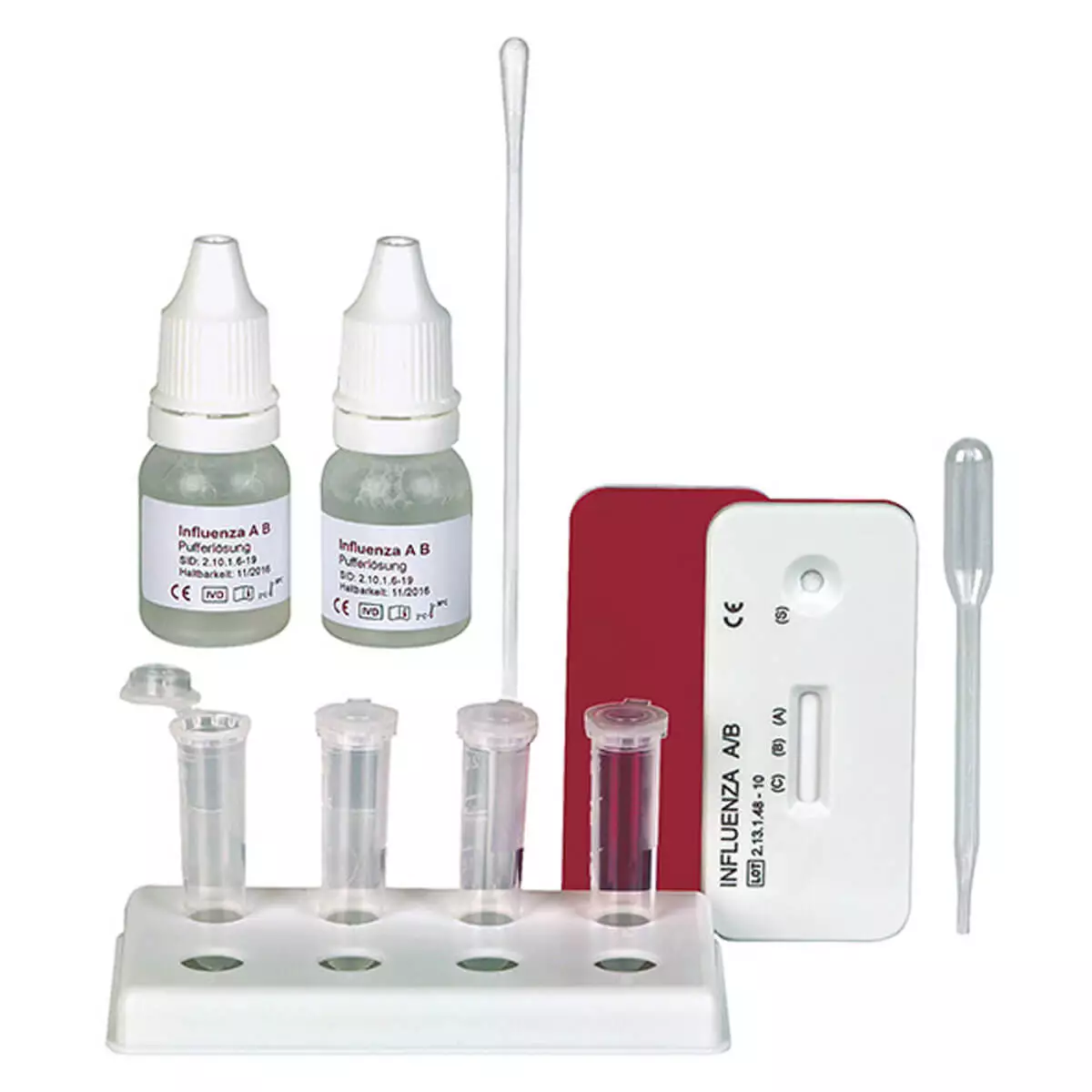 servoprax CLEARTEST Influenza Antigen Grippe Schnelltest