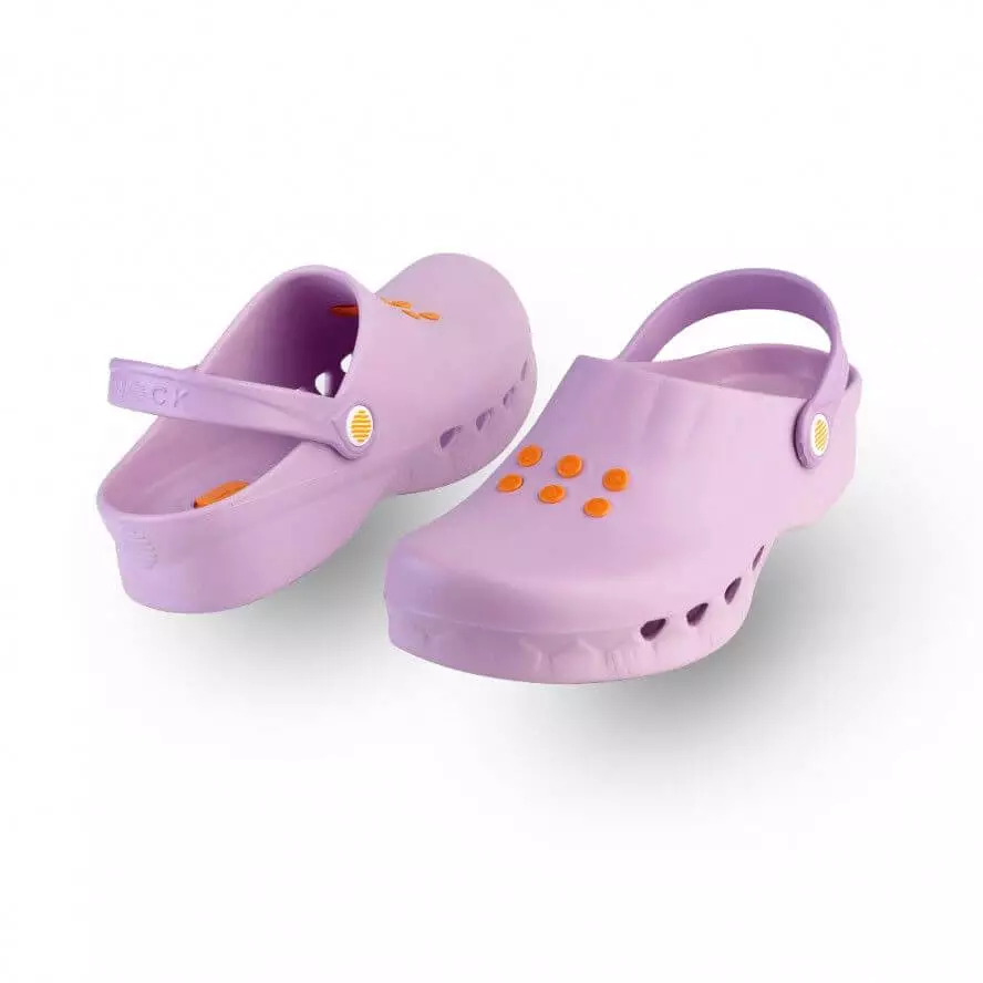 WOCK NUBE Schuhe mit Riemen und Einlegesohle