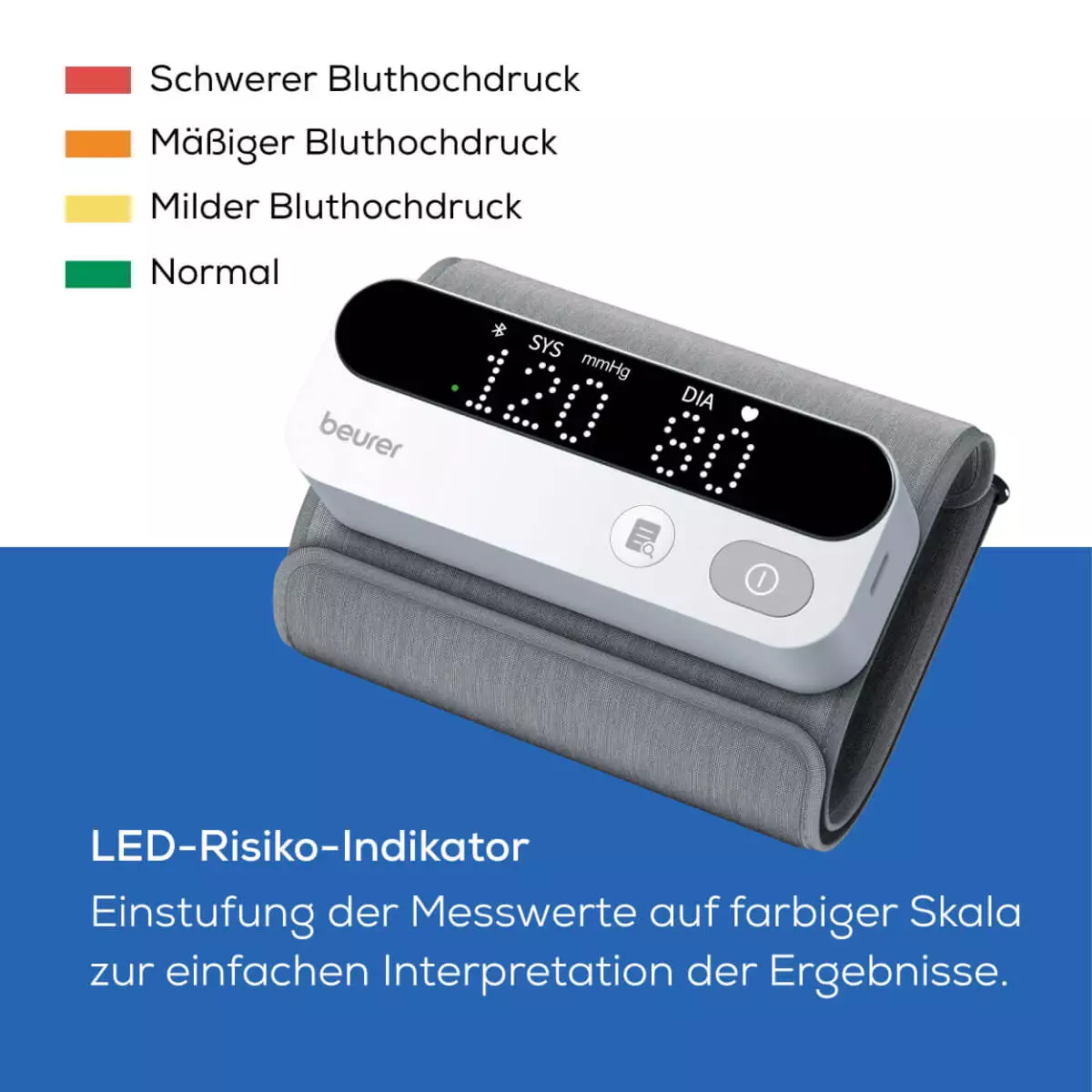 Beurer Oberarm-Blutdruckmessgerät BM 59