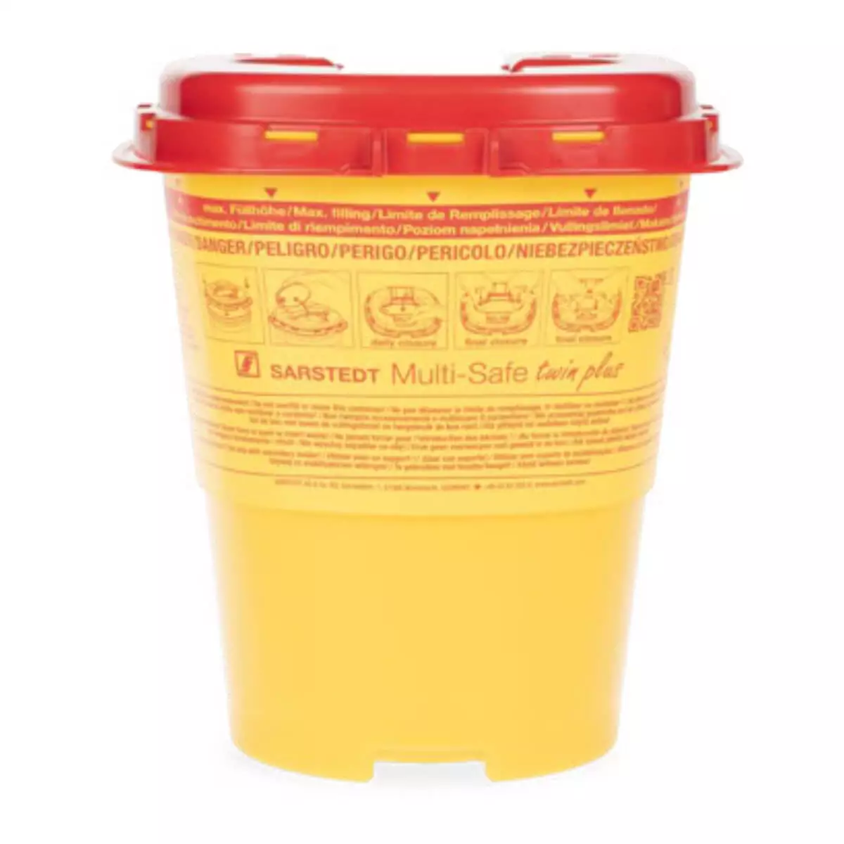 Sarstedt Multi-Safe twin plus Entsorgungsbehälter Sarstedt Multi-Safe twin plus Entsorgungsbehälter