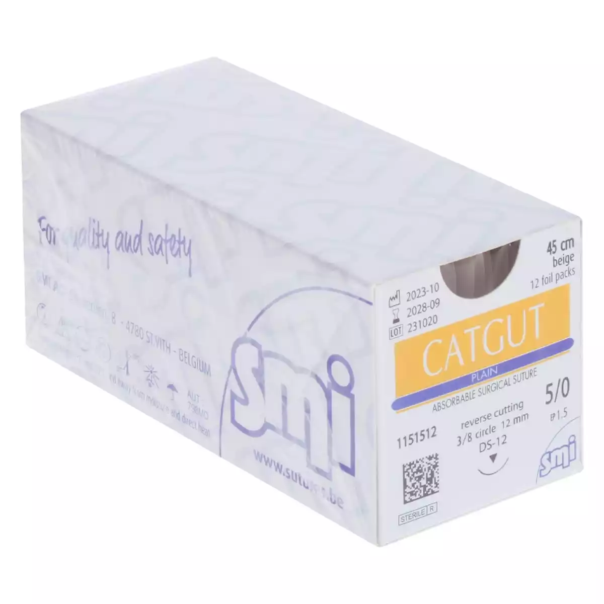 SMI Catgut Plain Nahtmaterial für Veterinärchirurgie