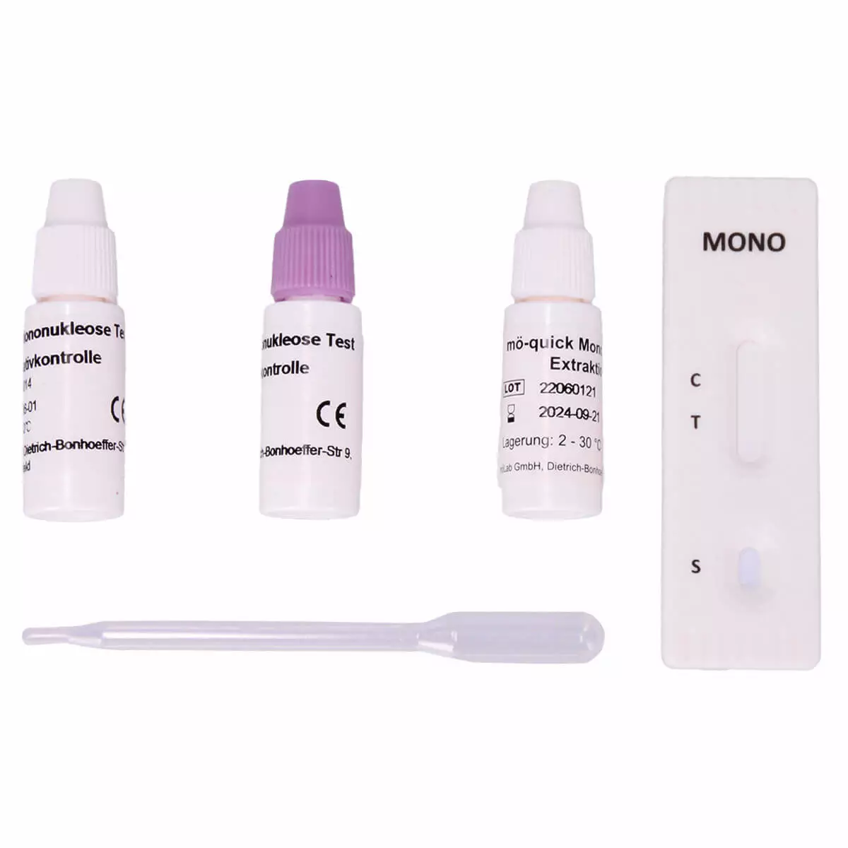 möLab mö-quick Mononukleose Test