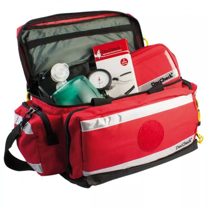 DocCheck Tools Notfalltasche "Pack XL" – mit Füllung
