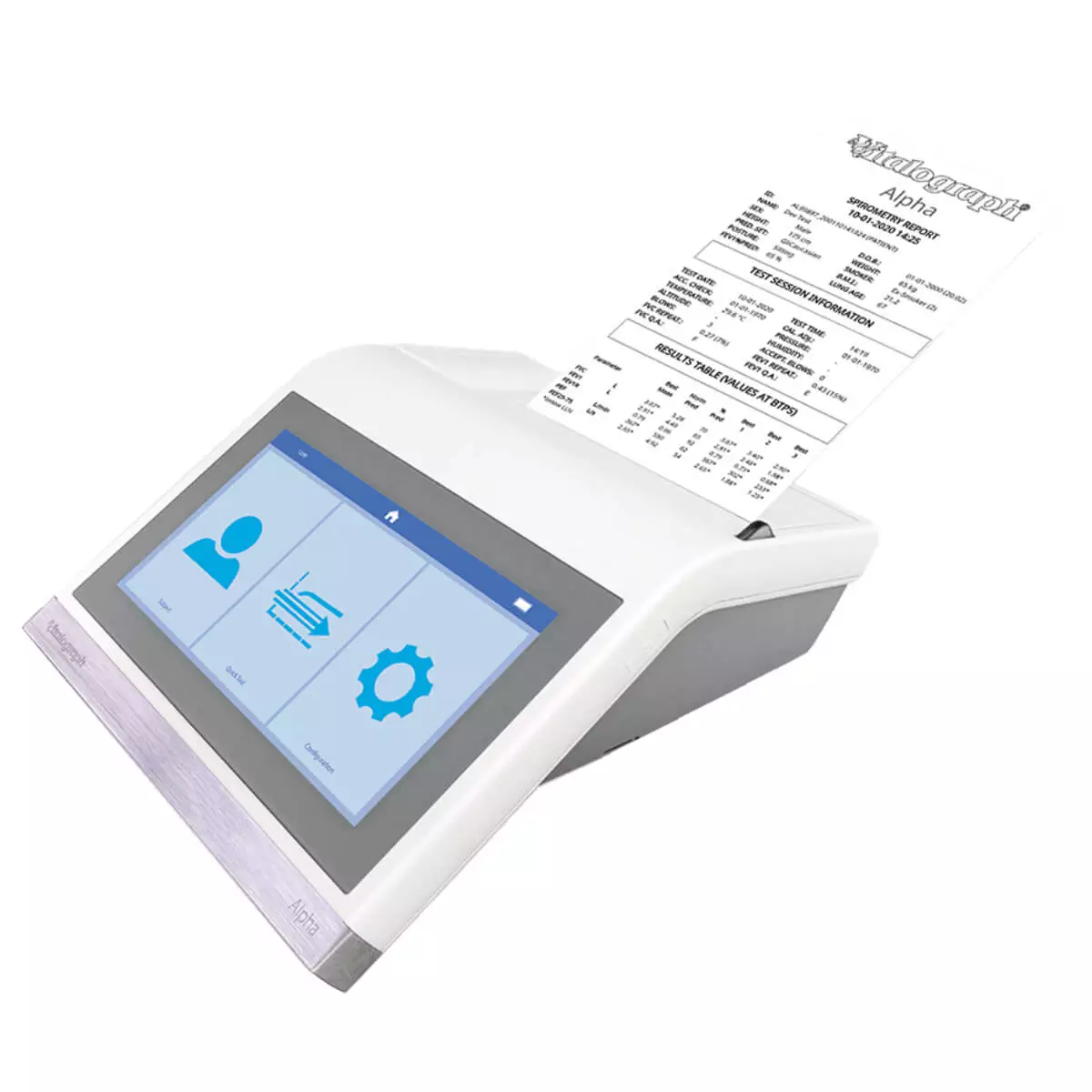 Vitalograph Thermodruckpapier für ALPHA Connect All-in-One Spirometer