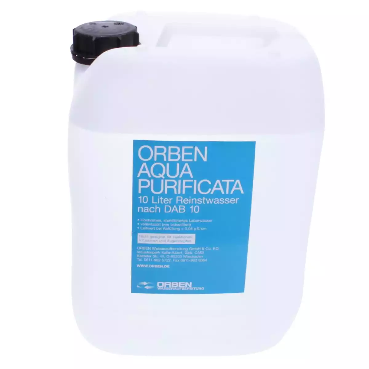 Orben Aqua Purificata Laborwasser
