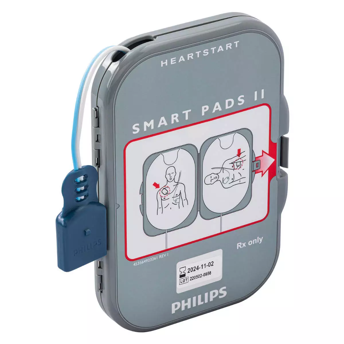 Philips SMART-Pads II Elektrodenkassette für FRx Defibrillator