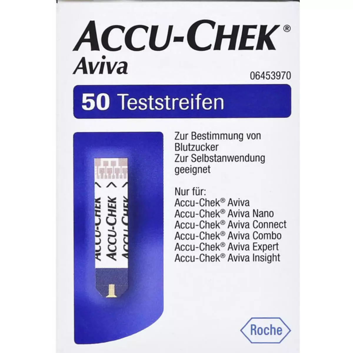 Roche Accu-Chek Aviva Teststreifen