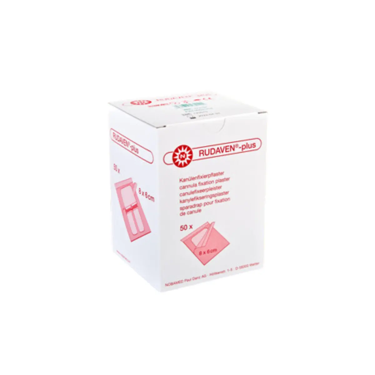 NOBAMED RUDAVEN-plus Kanülenfixierpflaster