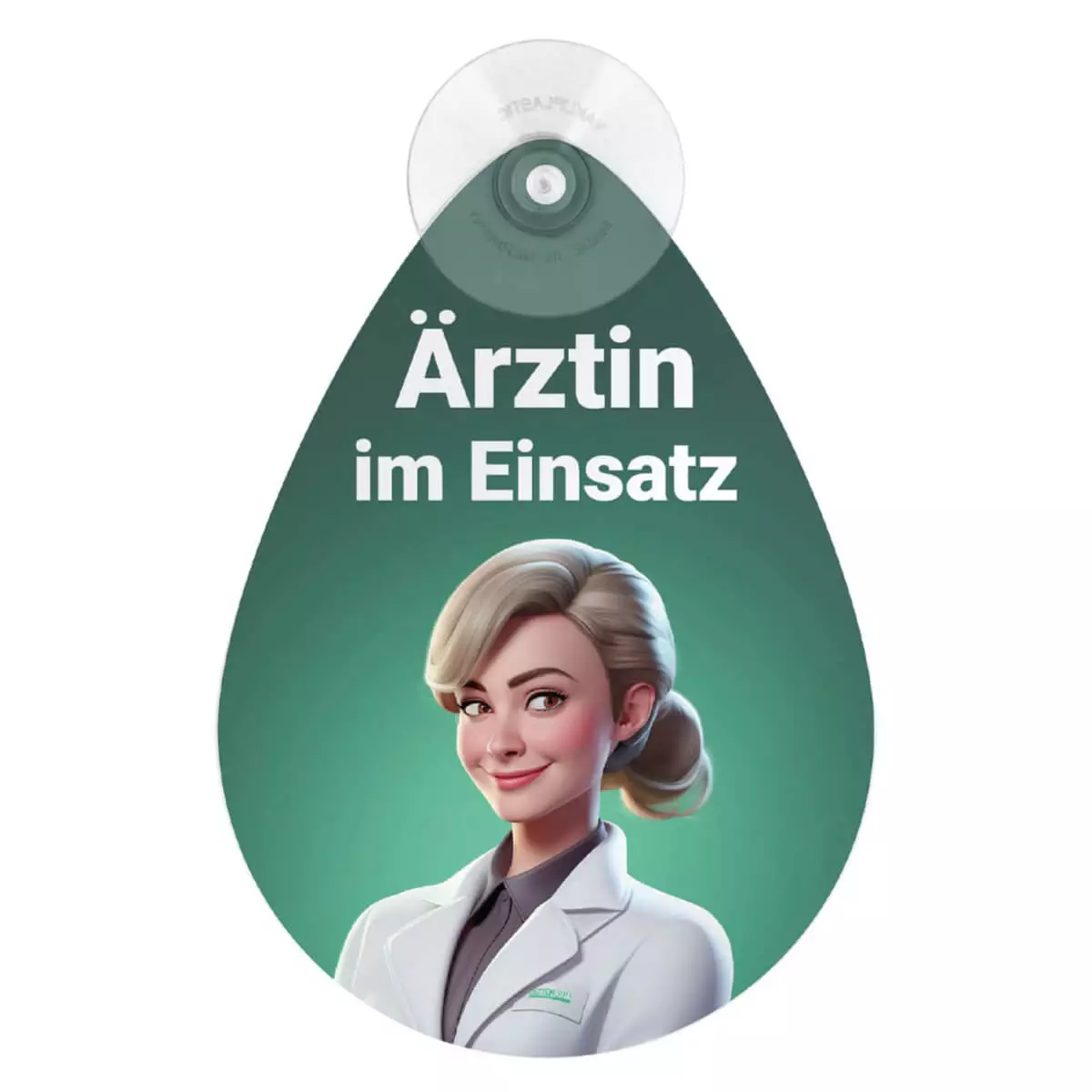 DocCheck Tools Kfz-Schild "Plopp!"