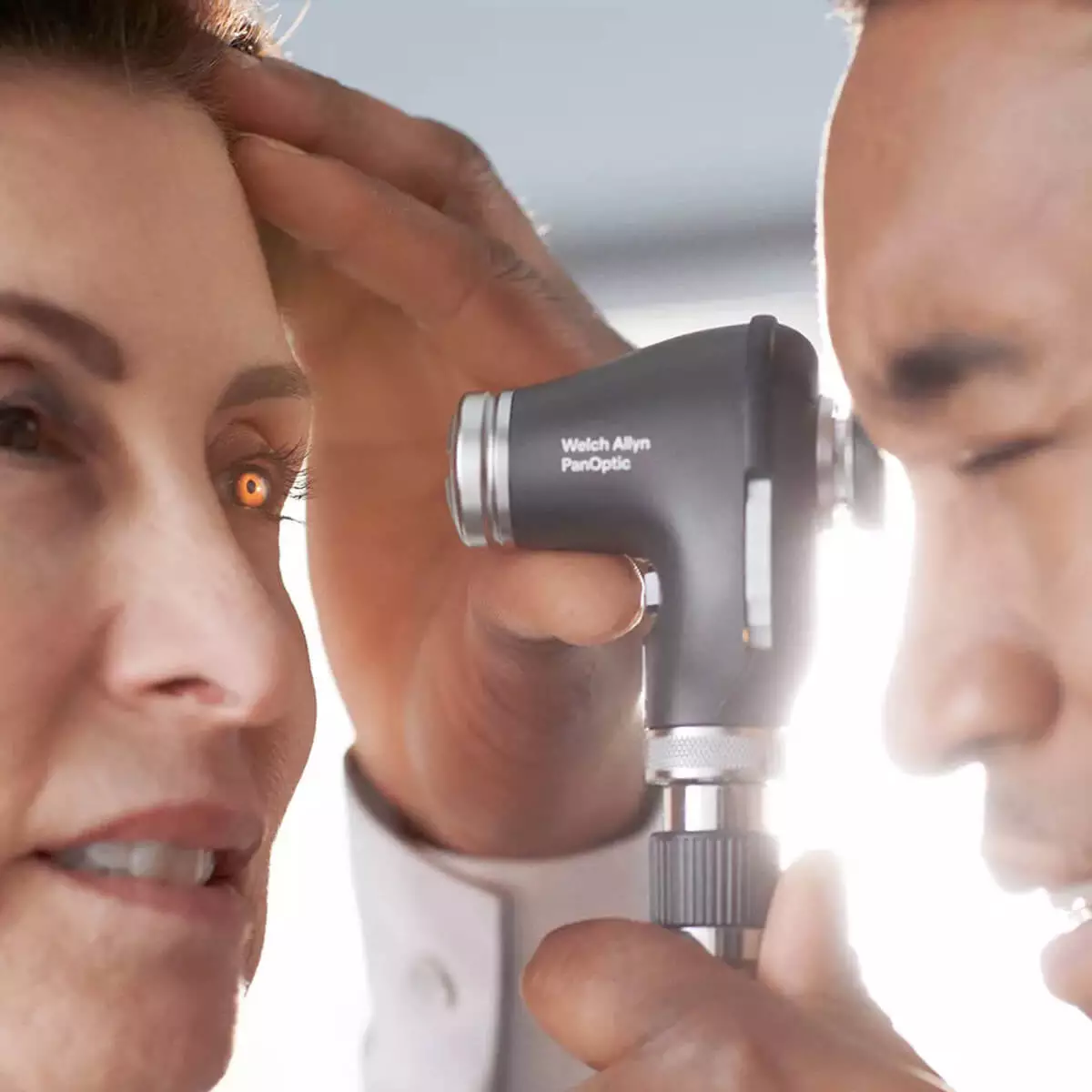 Welch Allyn PanOptic Plus Ophthalmoskop-Kopf mit iExaminer Welch Allyn PanOptic Plus Ophthalmoskop-Kopf mit iExaminer