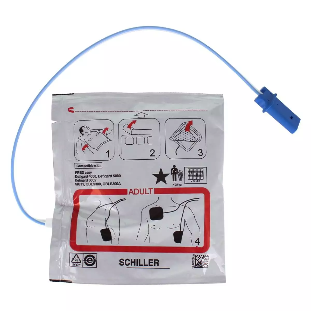 SCHILLER Elektroden für FRED easy Defibrillator