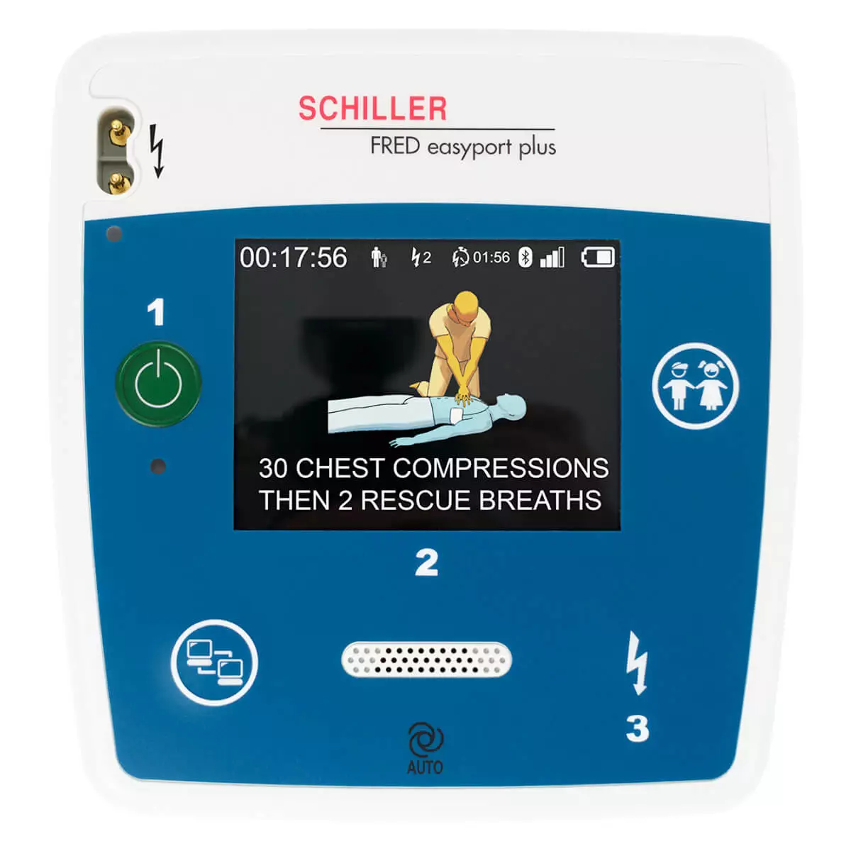 SCHILLER FRED easyport plus AUTO Defibrillator