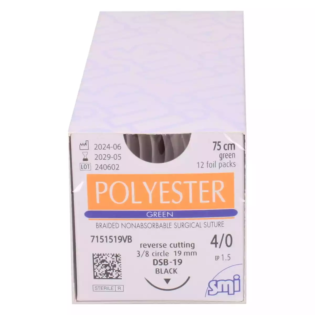 SMI Polyester Green Nahtmaterial SMI Polyester Green Nahtmaterial