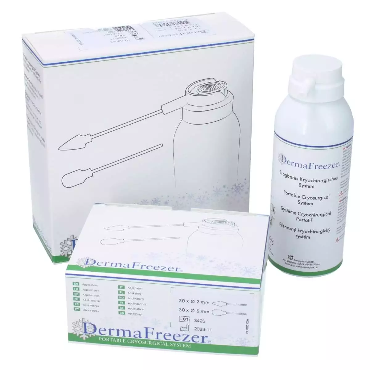 servoprax Dermafreezer Set