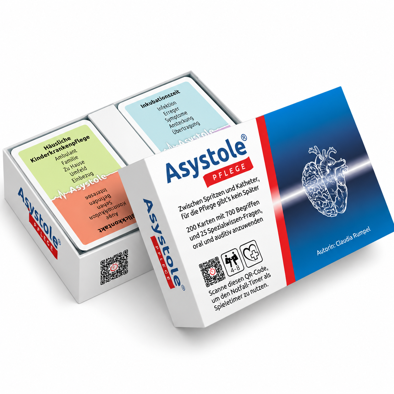 luujuu Asystole – das medizinische Kartenspiel (Pflege-Edition)