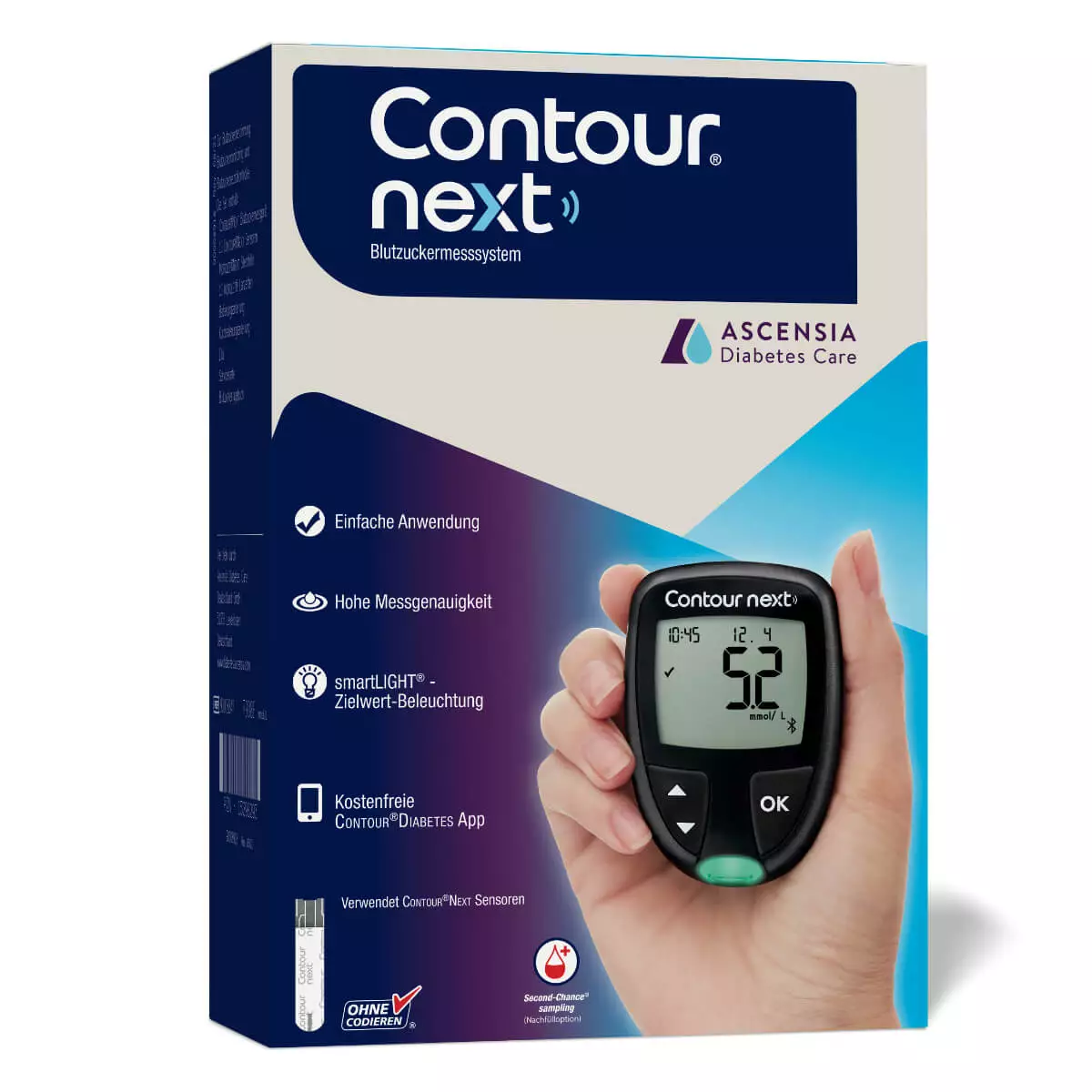Ascensia Contour Next Set - Blutzuckermessgerät
