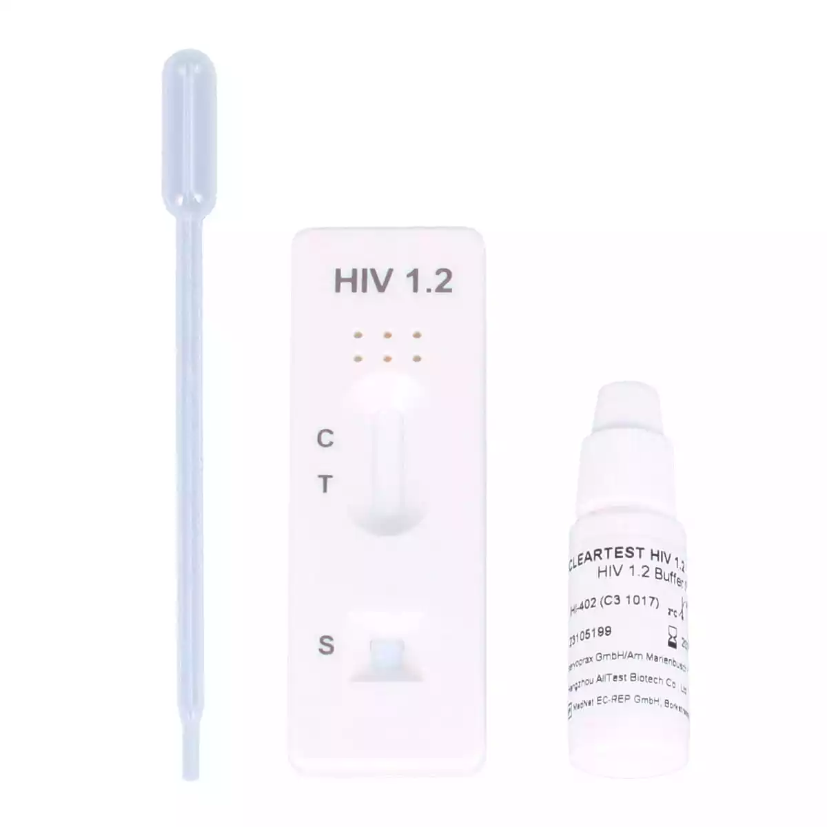 servoprax Cleartest HIV 1.2 Kassettenschnelltest
