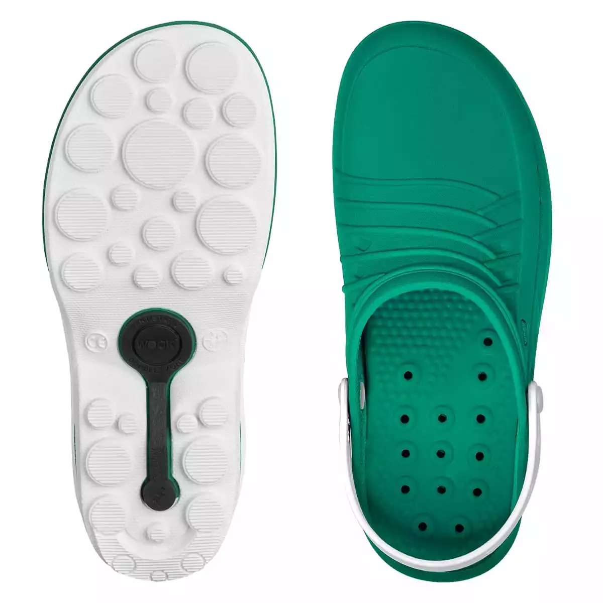 WOCK CLOG Schuhe mit Riemen