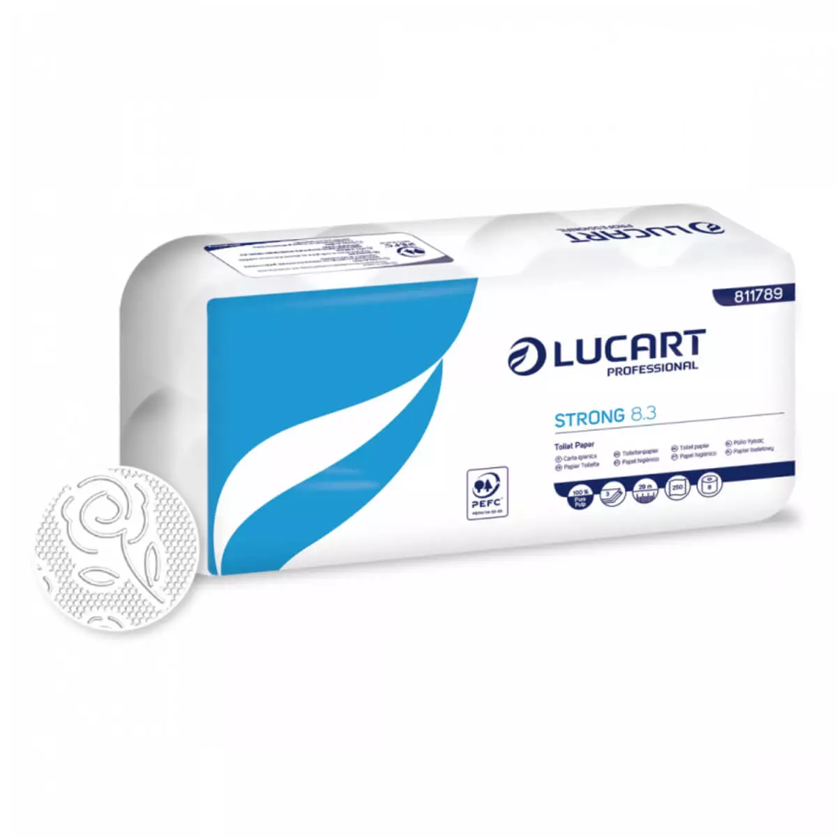 LUCART Professional Strong 8.3 Comfort Toilettenpapier